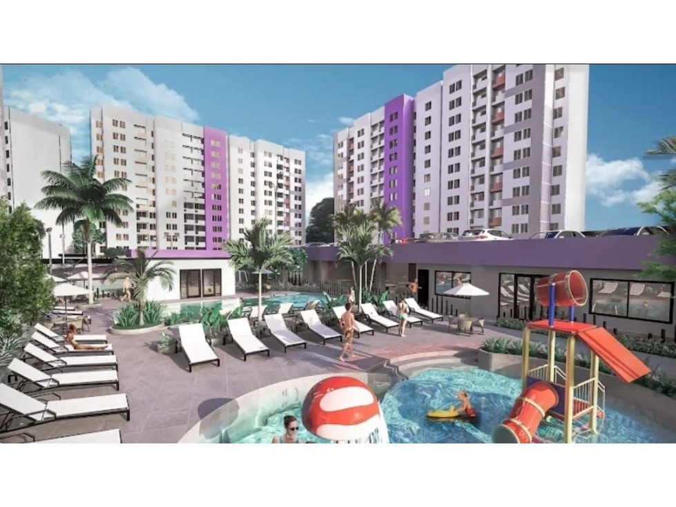 Venta de apartamento en Vía Condina Pereira con piscina
