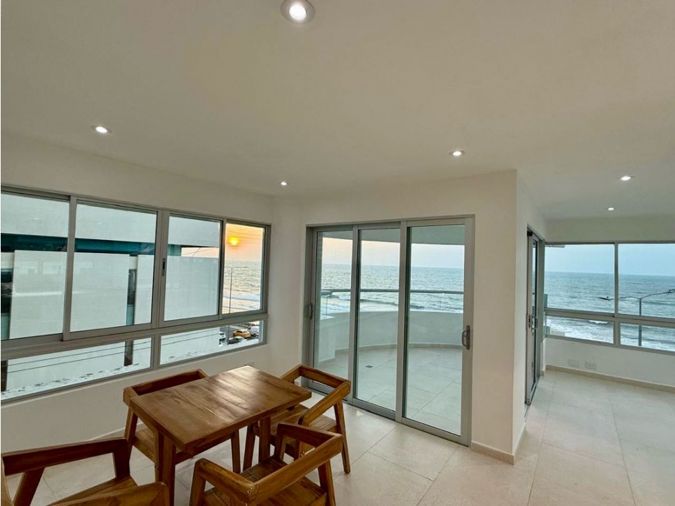 VENTA DE APARTAMENTO 3 ALCOBAS FRENTE AL MAR, MARBELLA, CARTAGENA — foto 4