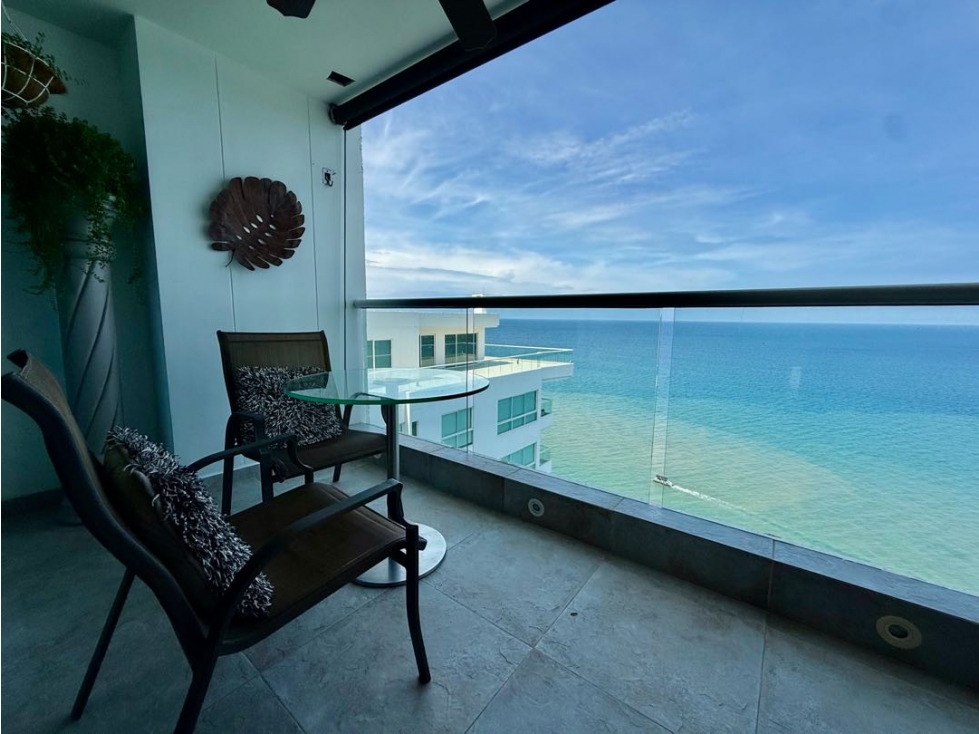 Venta de apartamento frente al mar, Rodadero sur — foto 2