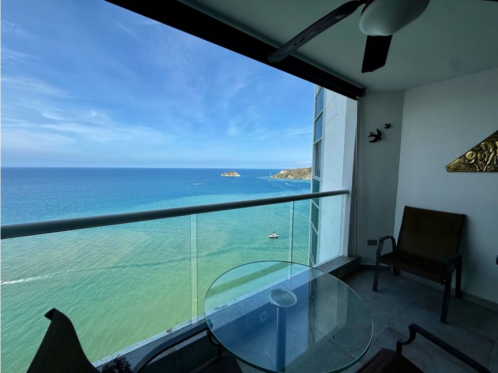 Venta de apartamento frente al mar, Rodadero sur — foto 3