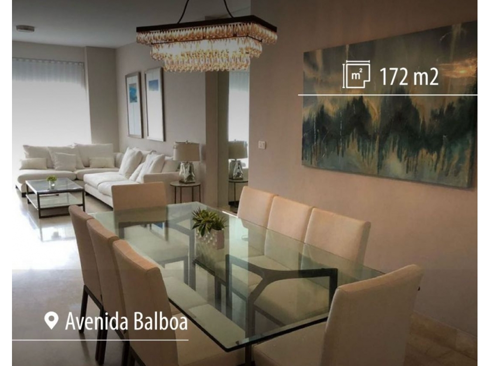 VENTA DE APARTAMENTO FULL AMOBLADO EN PH YOO 172M2 JP