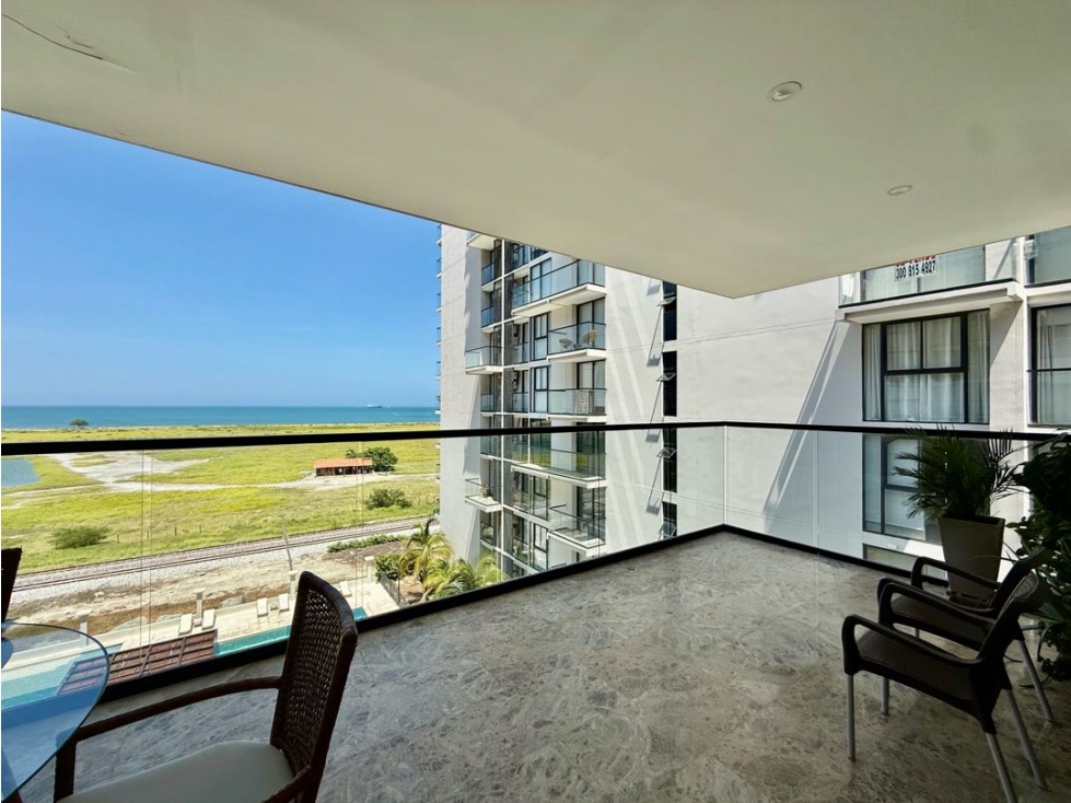 Oportunidad!Venta de apartamento linda vista frontal al mar — foto 3