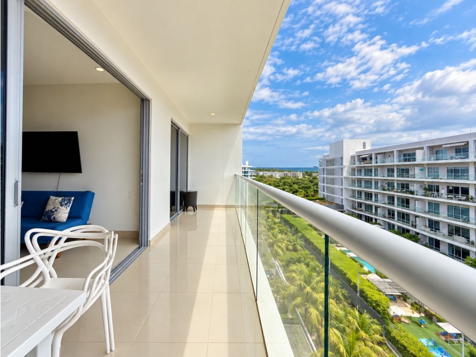 VENTA DE APARTAMENTO MANZANILLO CARTAGENA VISTA AL MAR PARA AIRBNB — foto 3
