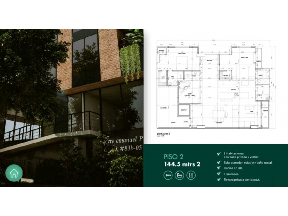 VENTA DE APARTAMENTO PARA ESTRENAR EN LAURELES, LA CASTELLANA. — foto 6