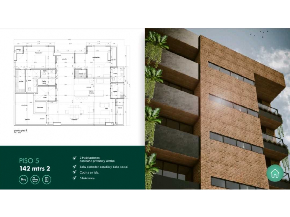 VENTA DE APARTAMENTO PARA ESTRENAR EN LAURELES, LA CASTELLANA. — foto 5