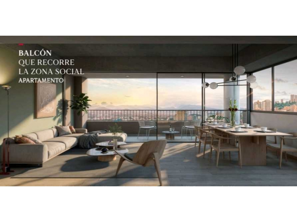 VENTA DE CESIÓN DE DERECHOS DE APARTAMENTO, EN EL POBLADO.