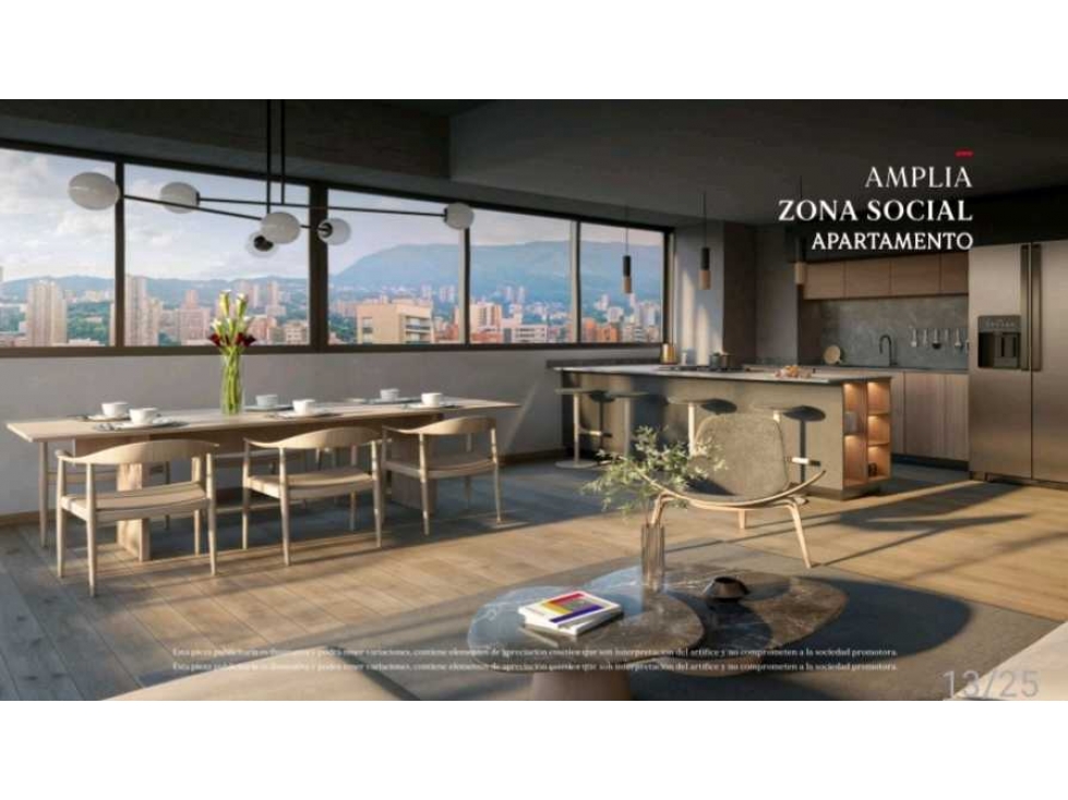 VENTA DE CESIÓN DE DERECHOS DE APARTAMENTO, EN EL POBLADO. — foto 3