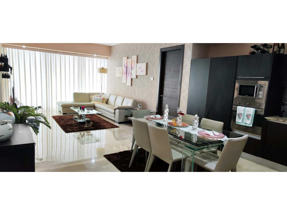 VENTA DE APARTAMENTO PUNTA PACIFICA AMOBLADO VISTA AL MAR PH TOC