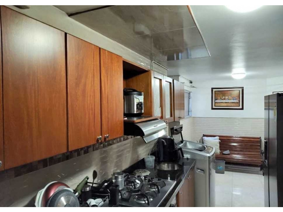 VENTA DE APARTAMENTO REMODELADO EN LA VILLA DE ABURRÁ. — foto 6