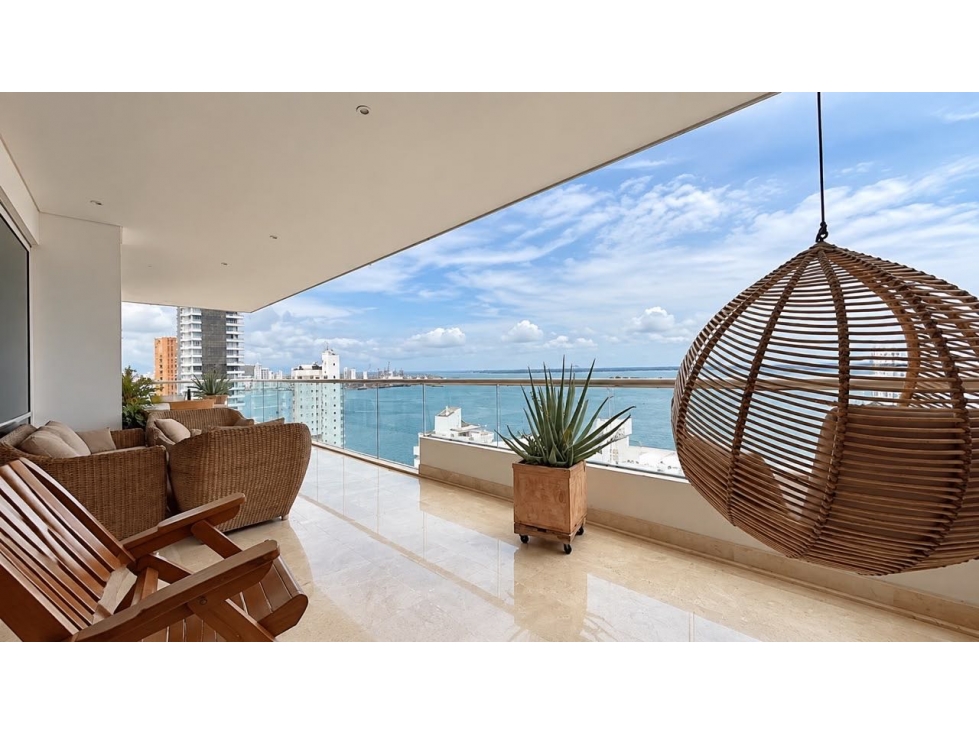 VENTA DE APARTAMENTO RESIDENCIAL EN BOCAGRANDE - EDIFICIO NAVALERA