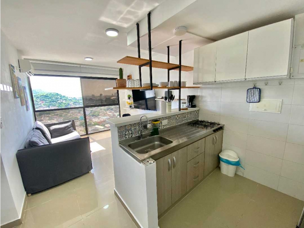 VENTA DE APARTAMENTO TURISTICO DE DOS ALCOBAS Y COMPLETAMENTE AMOBLADO - 2