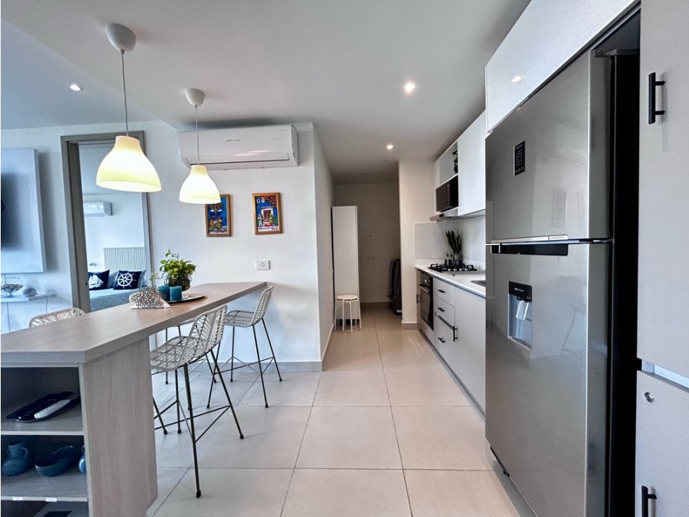 Venta de apartamento turístico barrio cielo mar.Edificio sunno Beach.