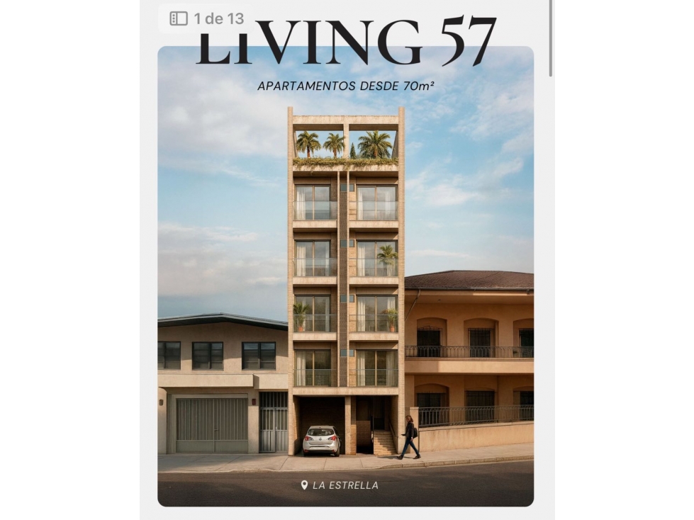VENTA DE APARTAMENTOS EN LA ESTRELLA SOBRE PLANOS - 1