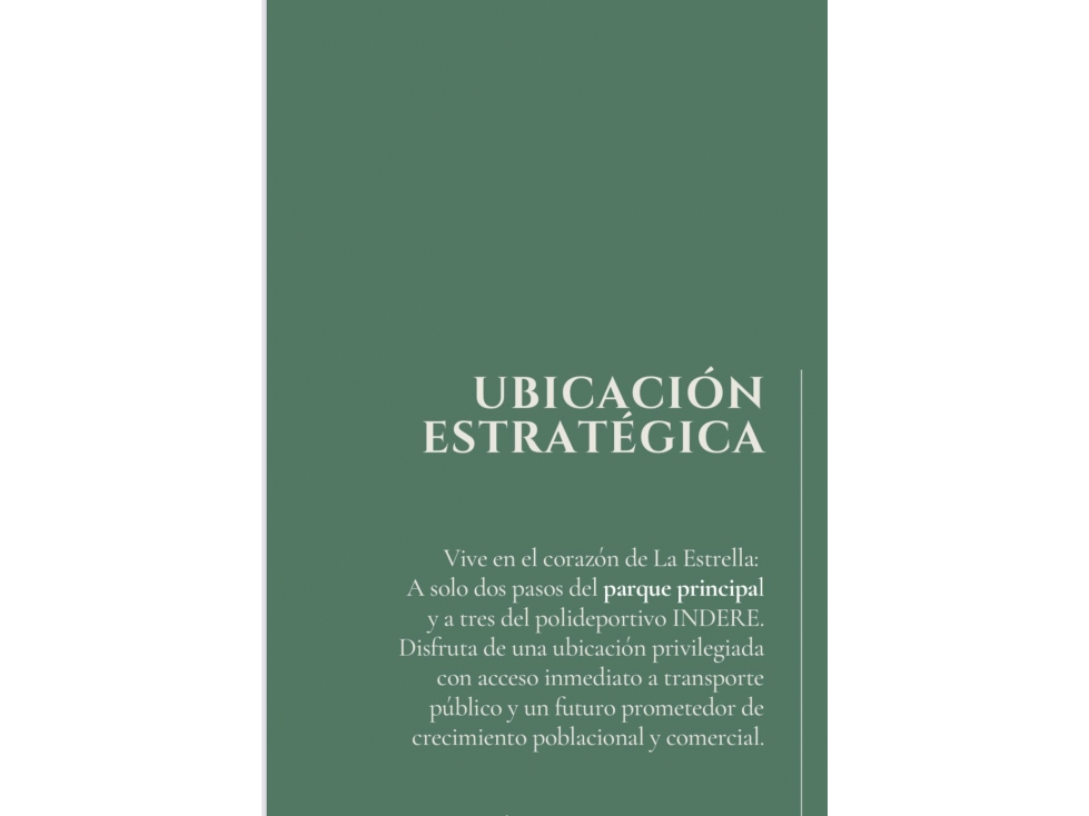 VENTA DE APARTAMENTOS EN LA ESTRELLA SOBRE PLANOS - 3