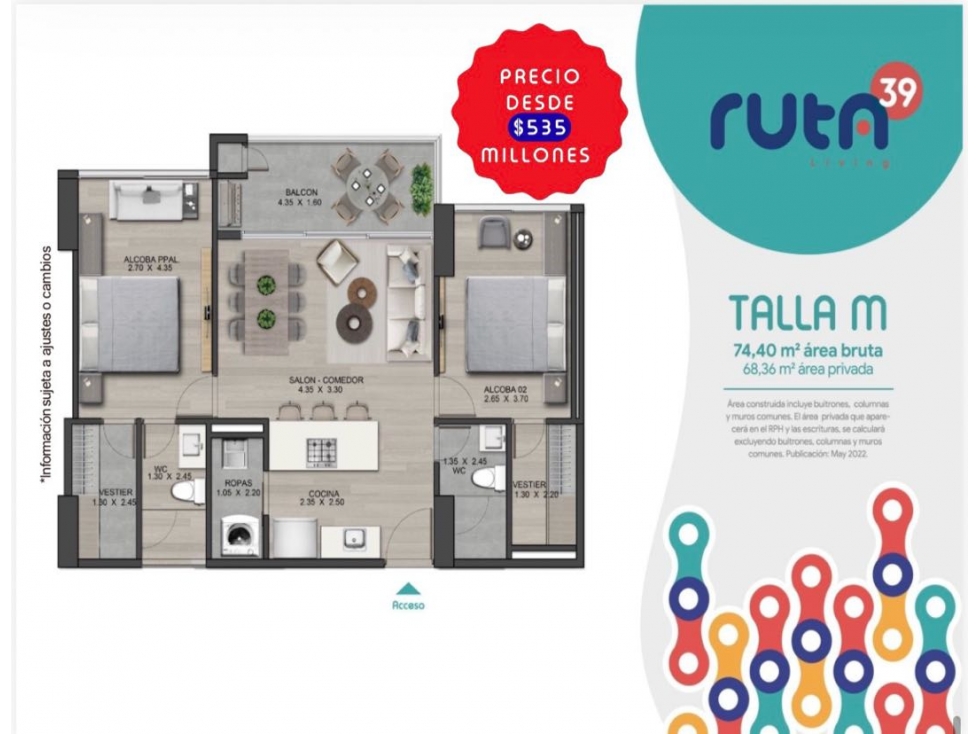 Venta de apartamentos en Rionegro, San Nicolás — foto 6
