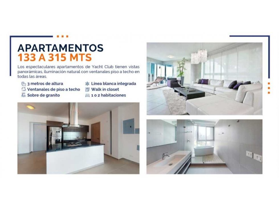 VENTA DE APARTAMENTOS NUEVOS PH YACHT CLUB - 5
