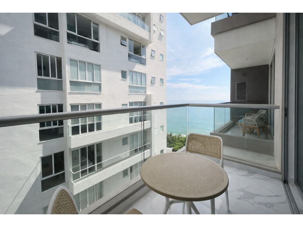 Venta de apartasuite amoblado en bello horizonte Santa Marta.