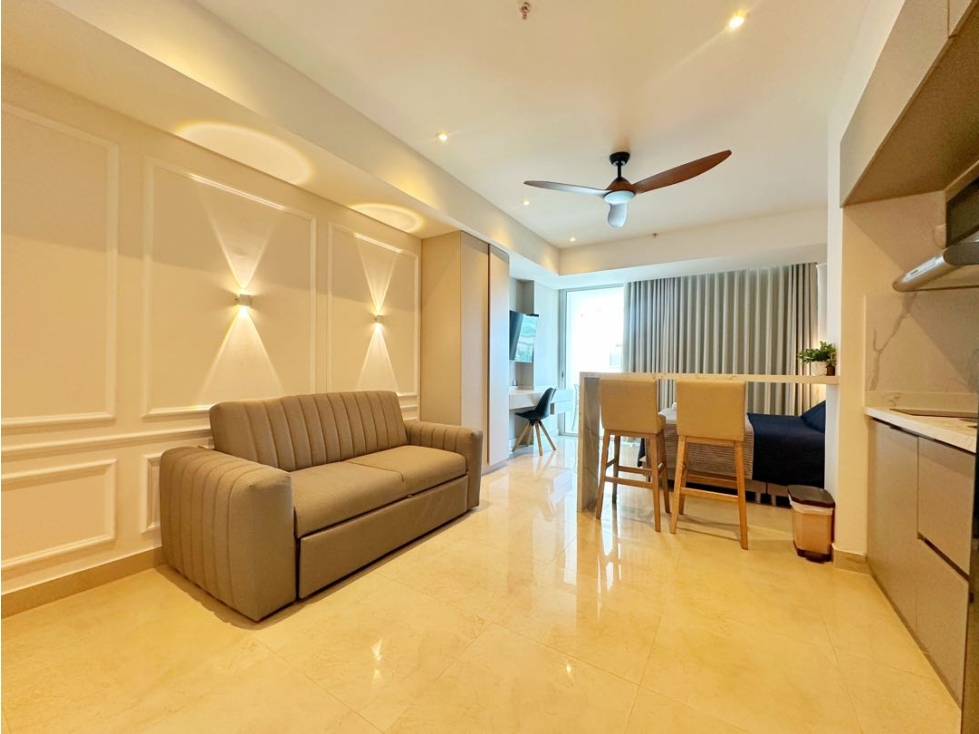 Venta aparta suite con vista ciénaga en Cartagena Beach Crespo — foto 3