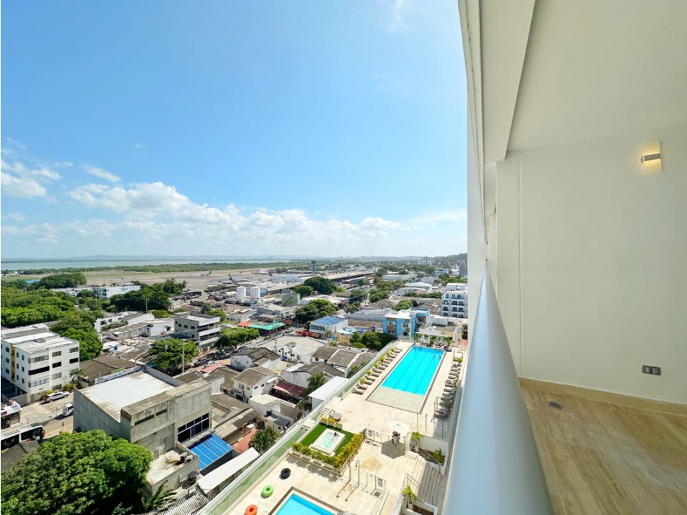 Venta aparta suite con vista ciénaga en Cartagena Beach Crespo