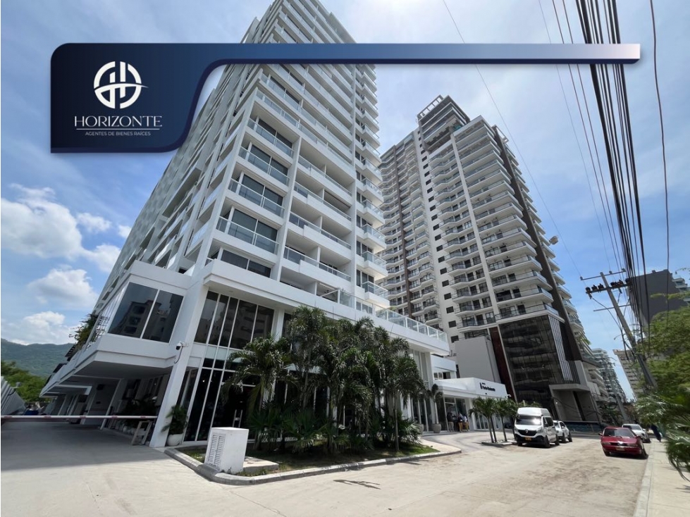 VENTA DE APARTASUITE EN PORTO HORIZONTE AMOBLADA, BELLO HORIZONTE