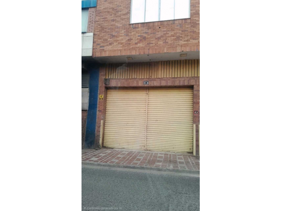 VENTA DE BODEGA EN SAN NICOLAS CENTRO DE CALI