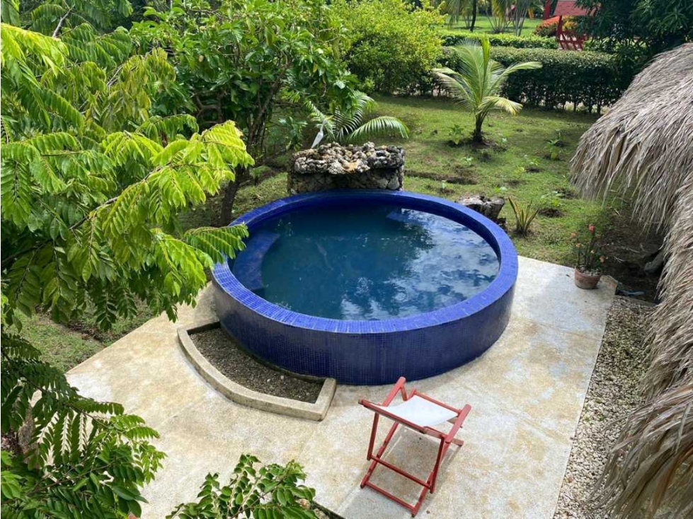 VENTA DE CABAÑA CON PISCINA EN SAN BERNARDO DEL VIENTO - 2