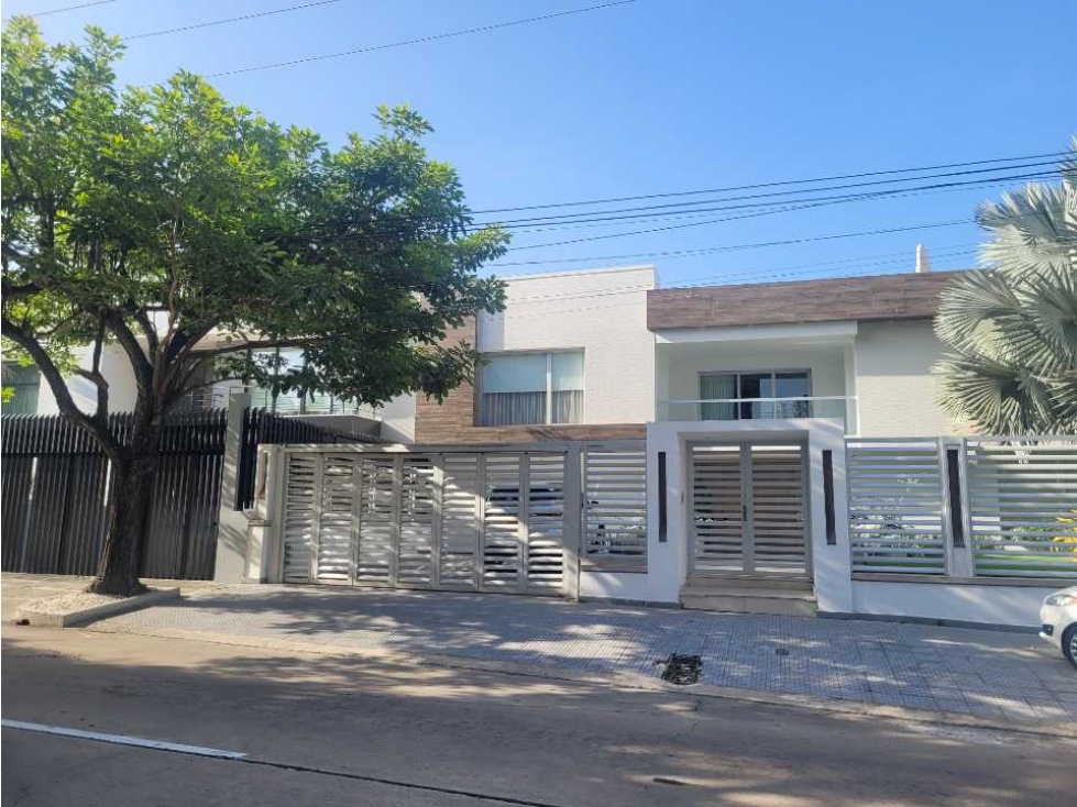 Venta de casa en Riomar Barranquilla
