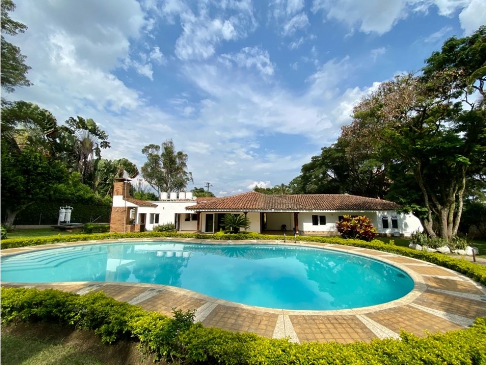 VENTA DE CASA EXTERNA CAMPESTRE DE UN NIVEL EN PANCE SUR CALI - 1