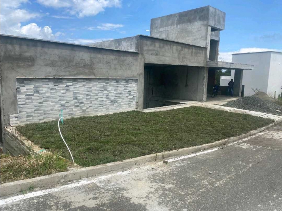 VENTA DE CASA CAMPESTRE EN OBRA GRIS COLINAS DEL CAMPESTRE CARTAGO - 3