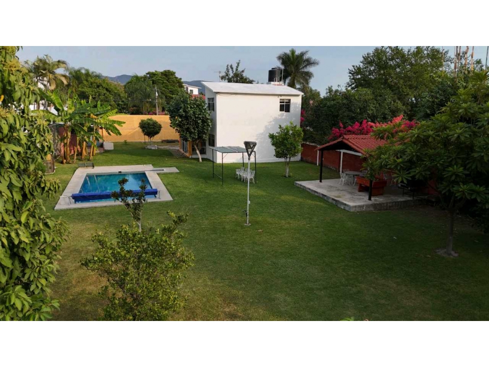 Venta de casa con alberca y jardín, en Granjas Mérida.Temixco, Morelos — foto 4