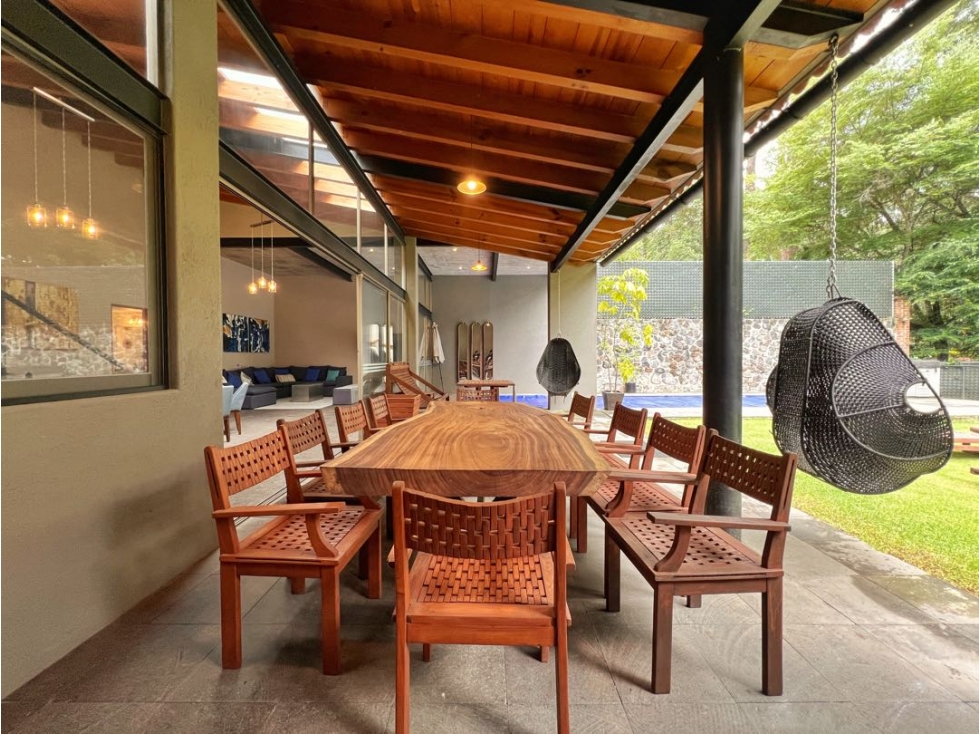 VENTA DE CASA AMUEBLADA CON ALBERCA,JACUZZI Y JARDÍN I AVANDARO — foto 6