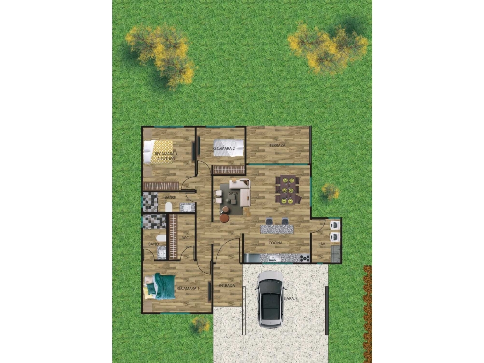 VENTA DE CASA EN BOQUETE 136 METROS DE CONTRUCCION POR HACER — foto 2