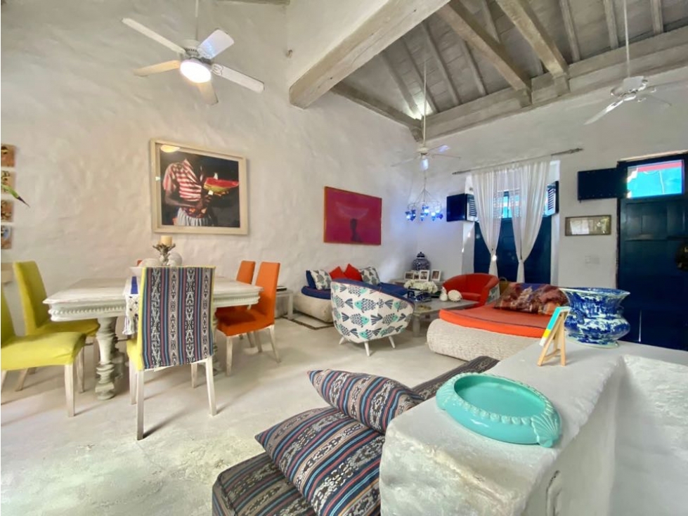 VENTA De Casa en el Centro Histórico de Cartagena 3 Alcobas 3 Niveles — foto 3