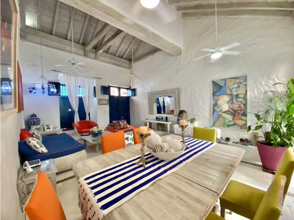 VENTA De Casa en el Centro Histórico de Cartagena 3 Alcobas 3 Niveles — foto 5