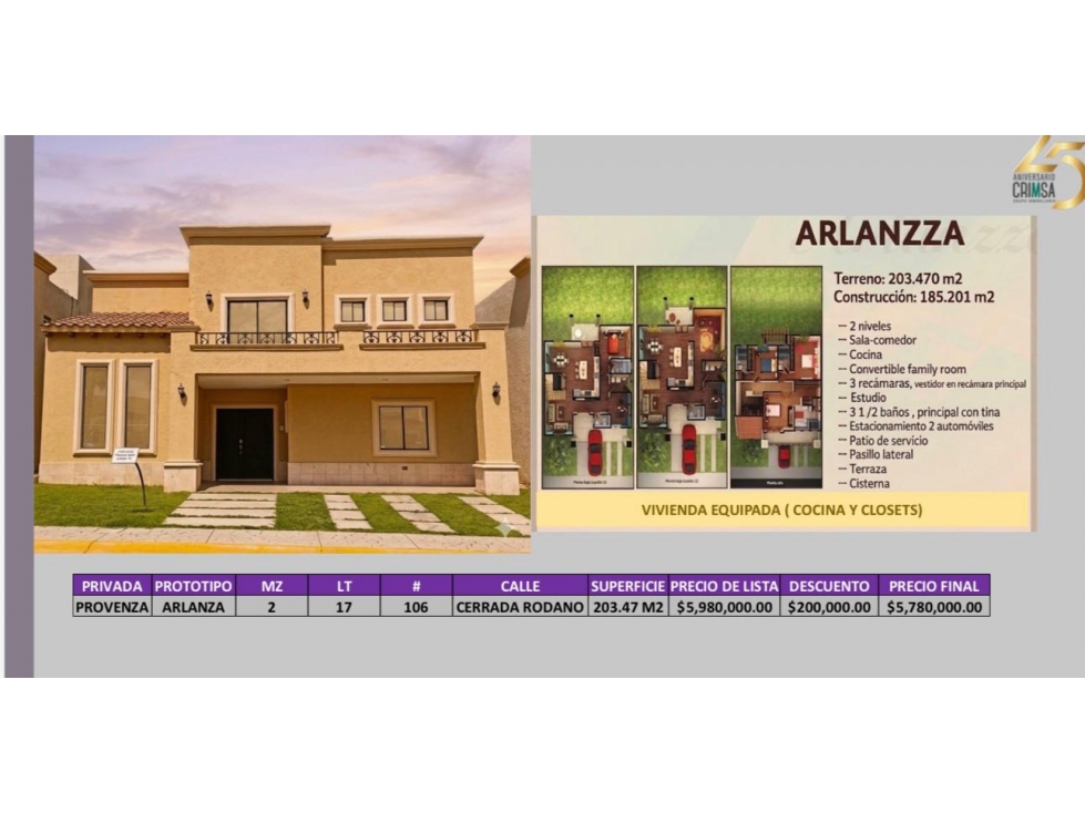 Venta Casa Residencial Modelo Arlanzza sobre Blvd. Bonfil — foto 2