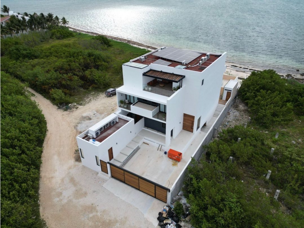 Venta de Villa frente al mar, Quintana Roo - Puerto Morelos