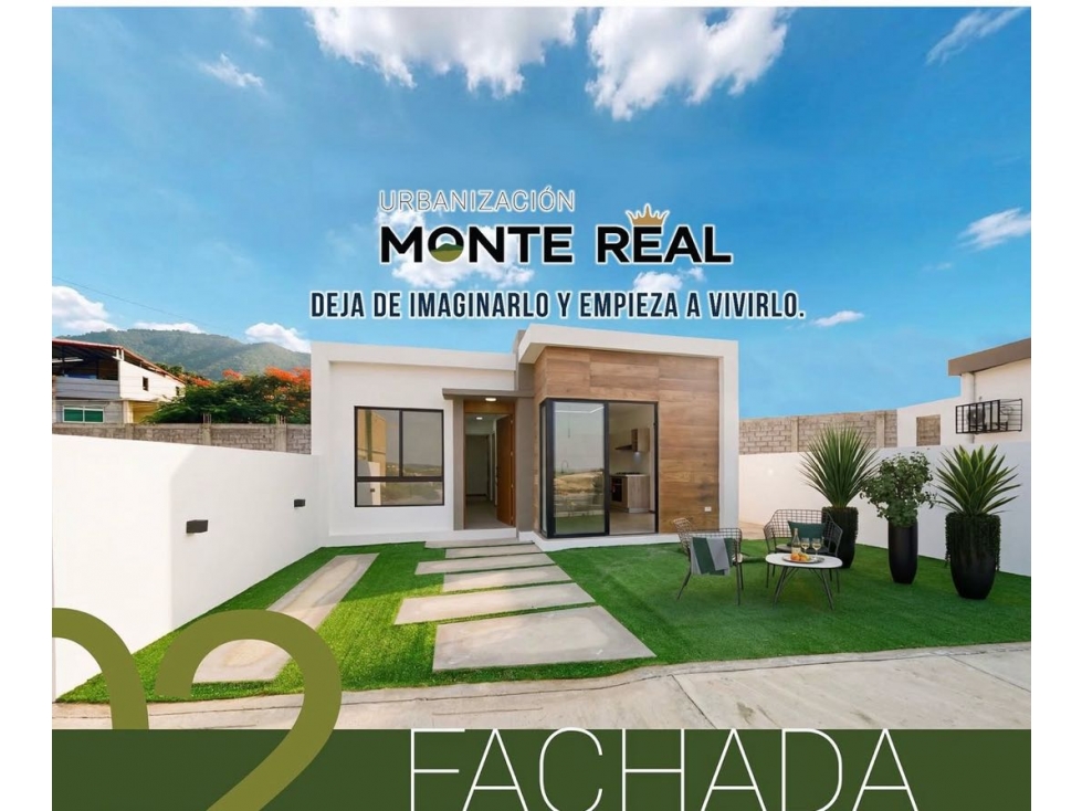 Venta de casa de un piso 2 habitaciones en Urb. Monte Real Montecrist - 4