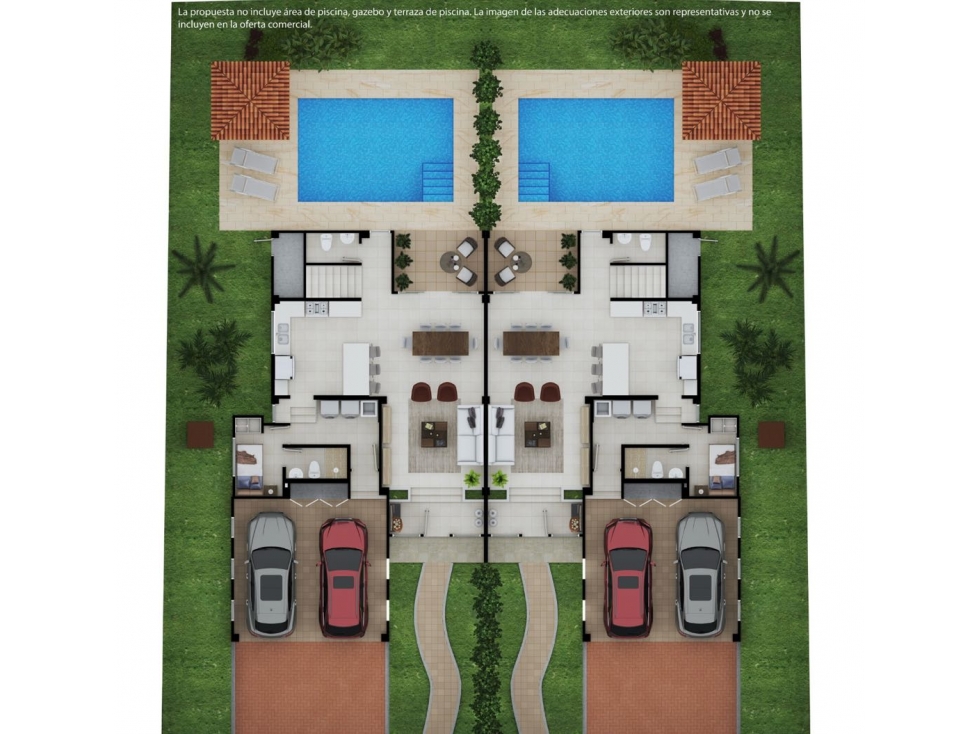 VENTA DE CASAS EN PROYECTO EN TUCAN COUNTRY CLUB 200M2 Y 220M2 JP — foto 2