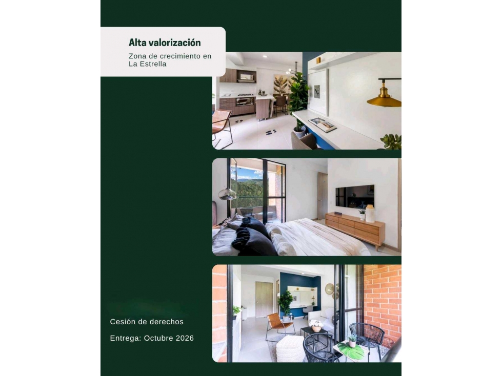 VENTA DE CESIÓN DE DERECHOS DE APARTAMENTO EN LA ESTRELLA. — foto 4
