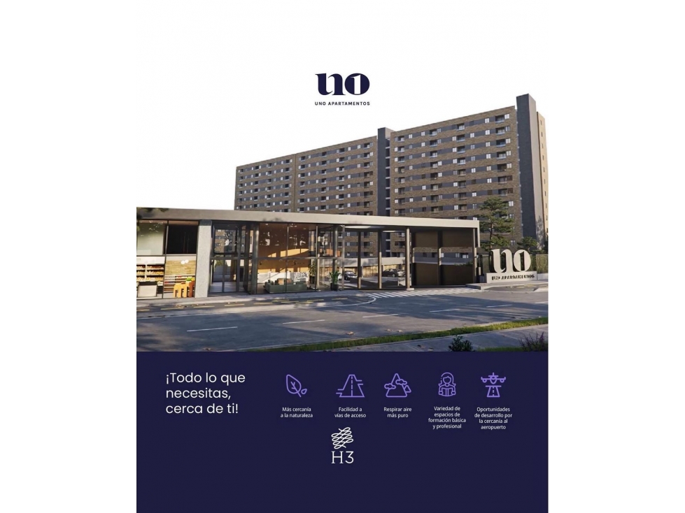 Venta de Cesión de Derechos en UNO Apartamentos$50 Millones mas Barato — foto 4