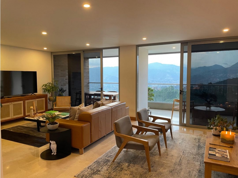 Apartamento Altos del Poblado | 217 m² | gran balcón panorámico — foto 4