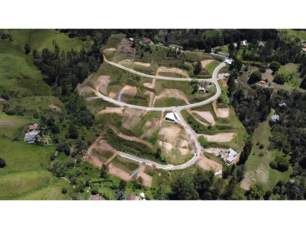 Venta de espectaculares lotes en Guarne dentro de Parcelación
