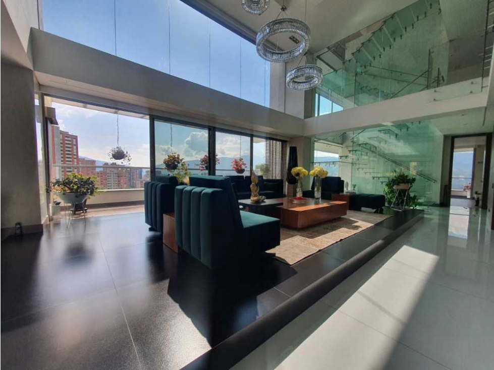 Venta de exclusivo penthouse en Milla de Oro. Cerca a la Av. Poblado — foto 3