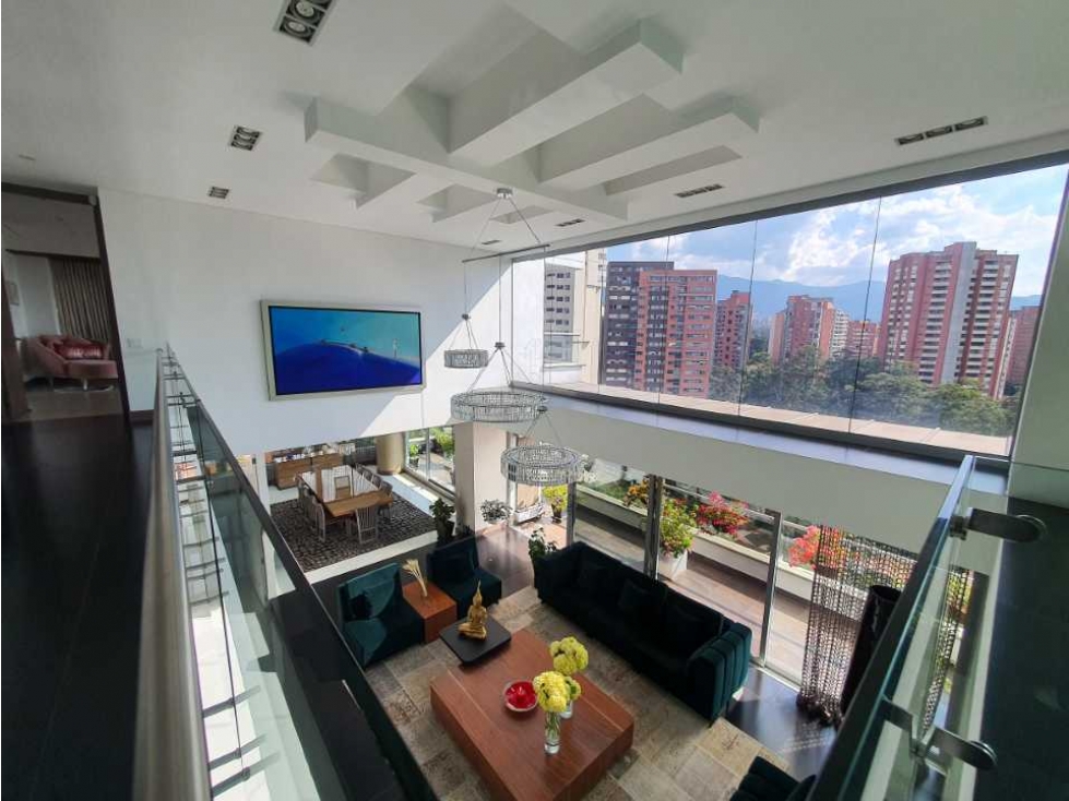 Venta de exclusivo penthouse en Milla de Oro. Cerca a la Av. Poblado — foto 4