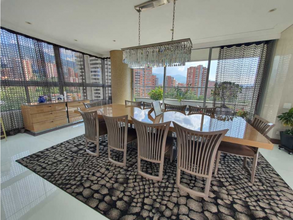 Venta de exclusivo penthouse en Milla de Oro. Cerca a la Av. Poblado — foto 6