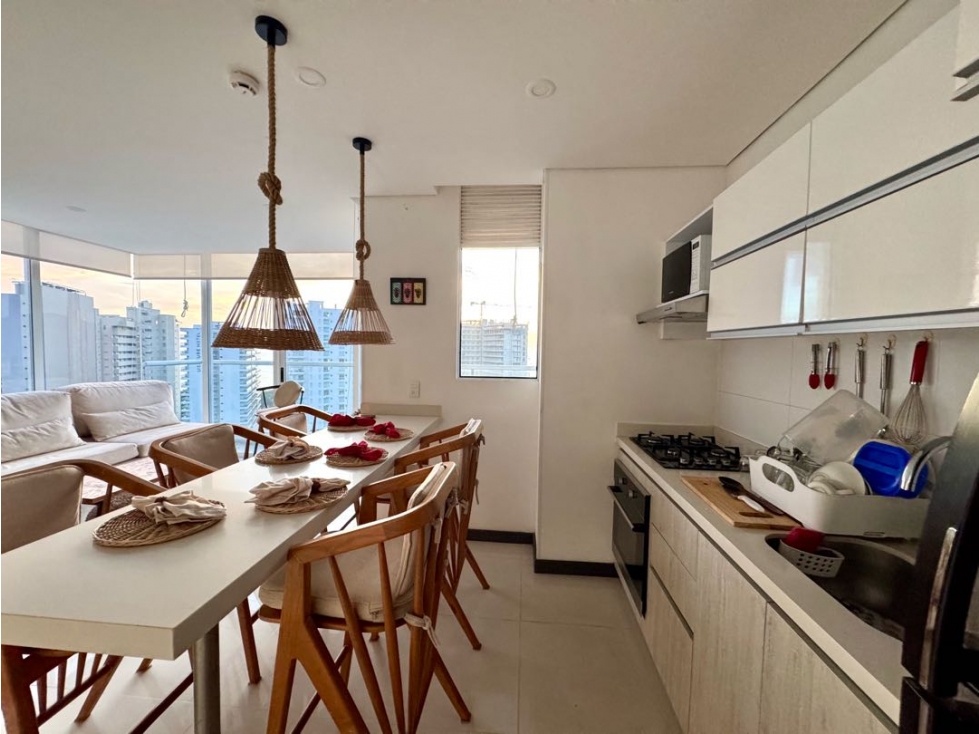 Venta de Hermoso Apartamento Amoblado En Bello Horizonte Santa Marta — foto 5