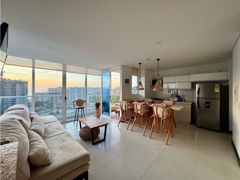 Venta de Hermoso Apartamento Amoblado En Bello Horizonte Santa Marta — foto 6