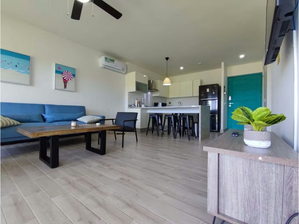 VENTA DE HERMOSO APARTAMENTO AMOBLADO EN PLAYA CARACOL — foto 6