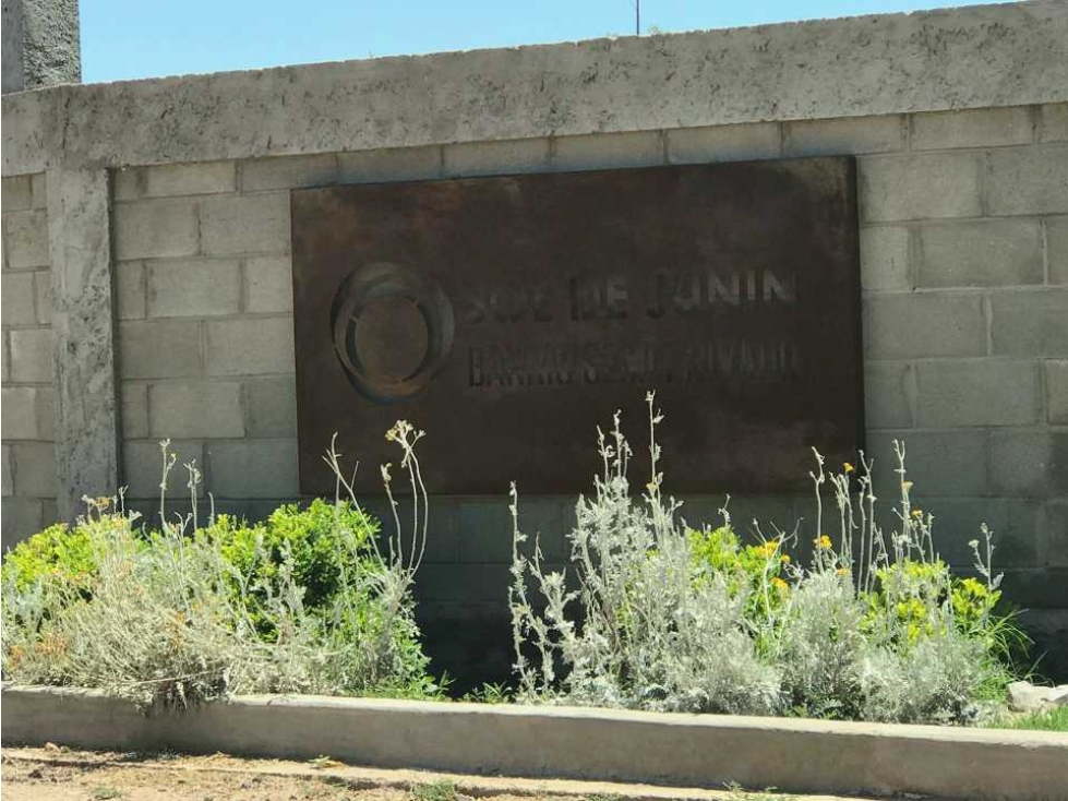 VENTA DE LOTE EN B° SOL DE JUNÍN (SEMI PRIVADO), JUNIN-MZA. - 2