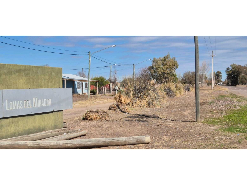 VENTA DE LOTE 360 M2 EN EL MIRADOR- RIVADAVIA - 1